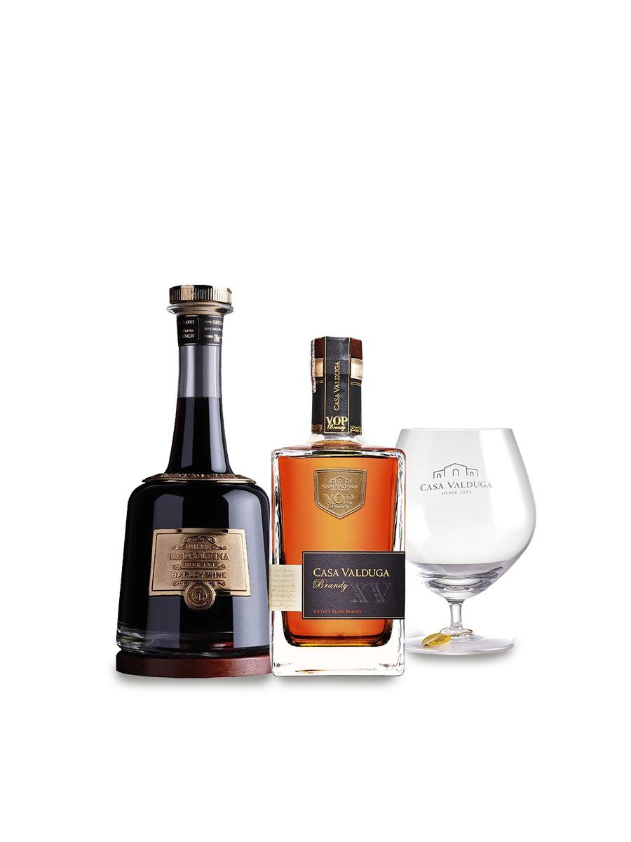 Brandy XV anos + Barley Wine Famiglia Valduga Famiglia Valduga